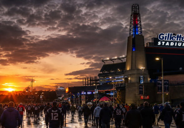 Gillette Stadium walking routes