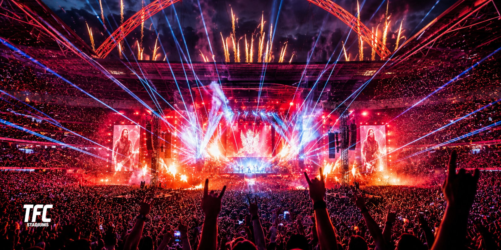 Rock Concerts at Wembley Stadium