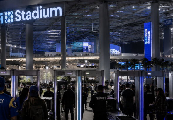 SoFi Stadium Security