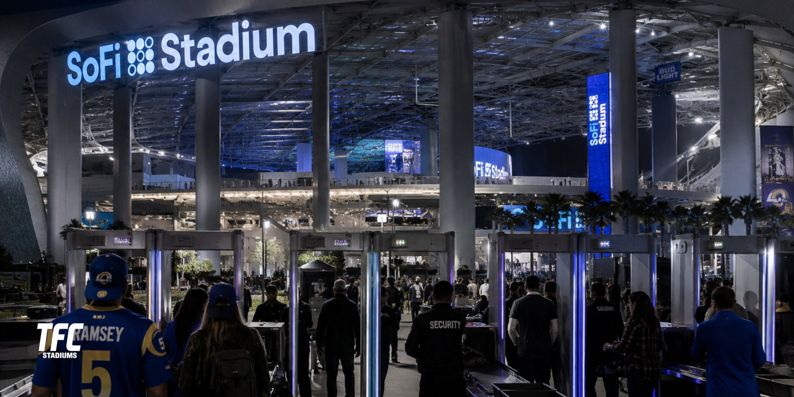 SoFi Stadium Security