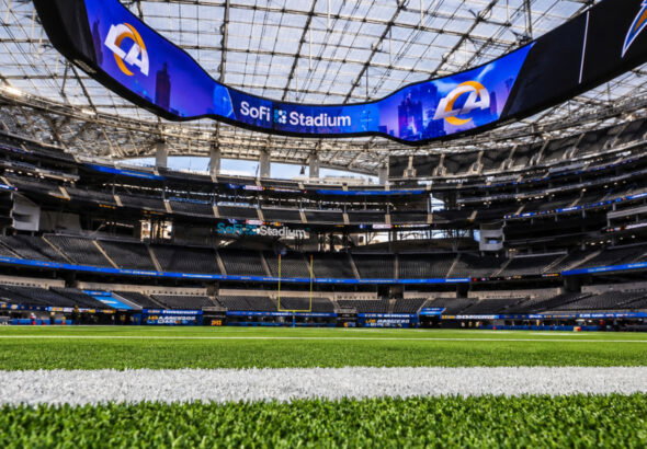 SoFi Stadium Turf Tech