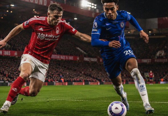 Forest vs Chelsea at the City ground