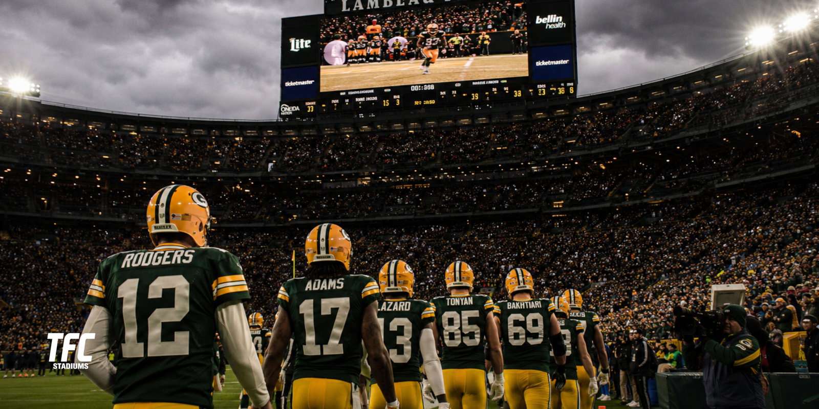 Lambeau Field Packers legends