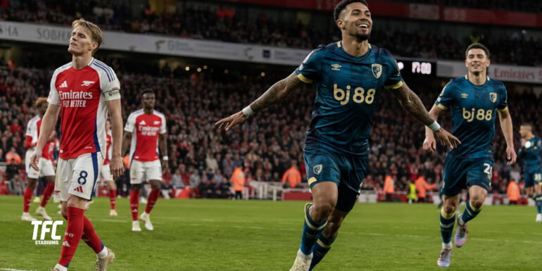 Bournemouth at the Emirates Stadium