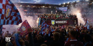 Cup parades at Villa Park