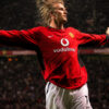 David Beckham at Old Trafford