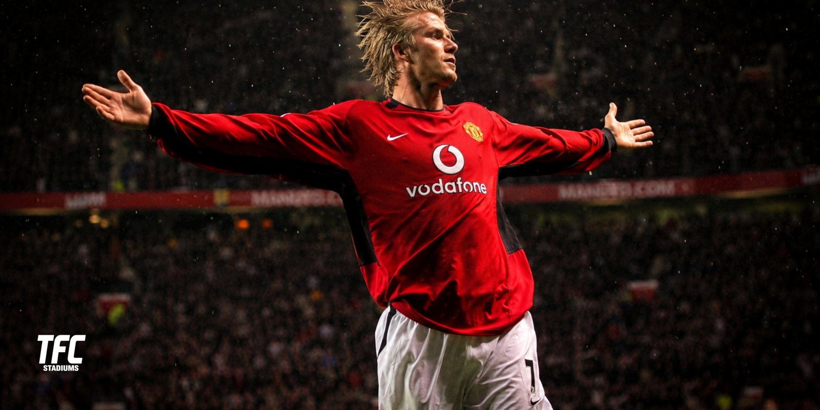 David Beckham at Old Trafford