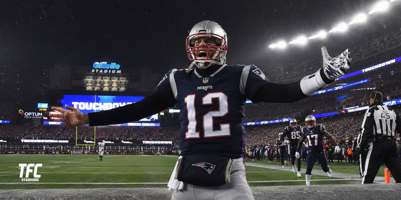 Gillette Stadium record breaking performances