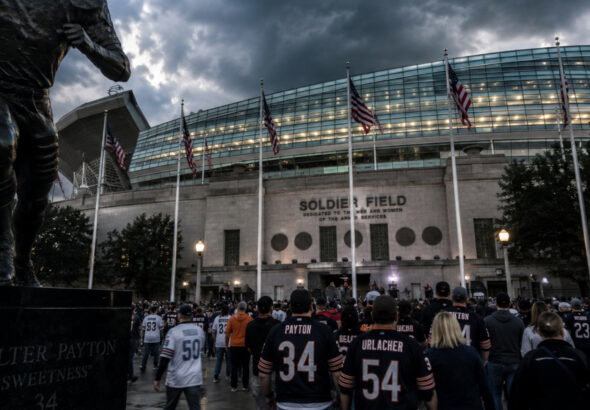 Soldier Field - Chicago Bears rituals