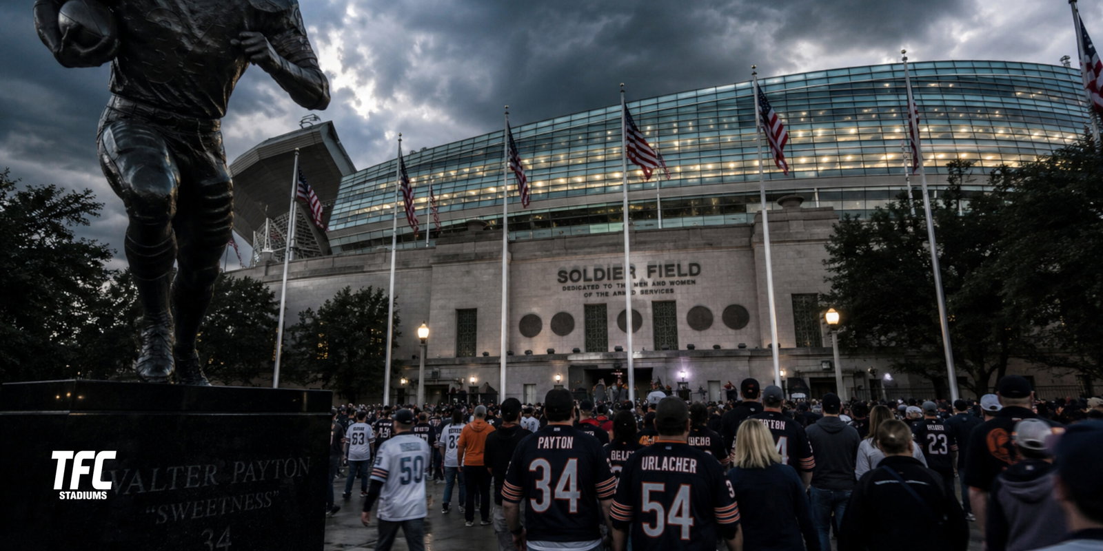 Soldier Field - Chicago Bears rituals