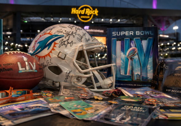 Unique Collectibles From Hard Rock Stadium