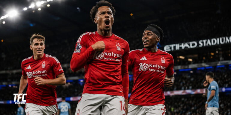 Man City vs Forest at the Etihad