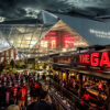 Bars around Mercedes-Benz Stadium