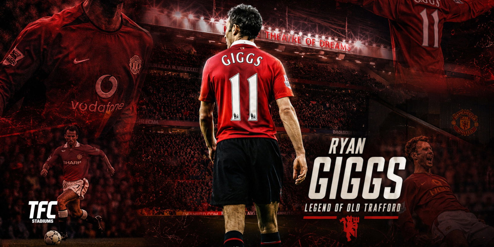 Ryan Giggs at Old Trafford